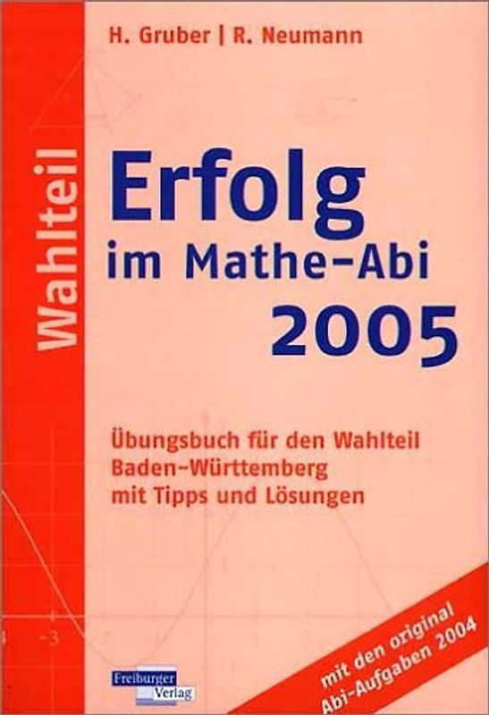 Erfolg im Mathe-Abi 2005 - Wahlteil Baden-Württemberg