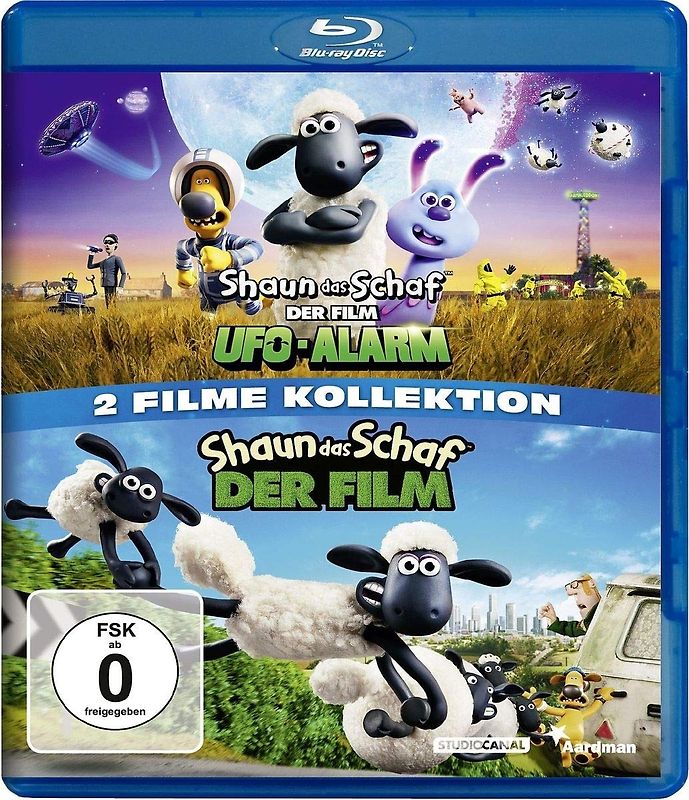 Shaun das Schaf - 2 Filme Kollektion Blu-ray Disc