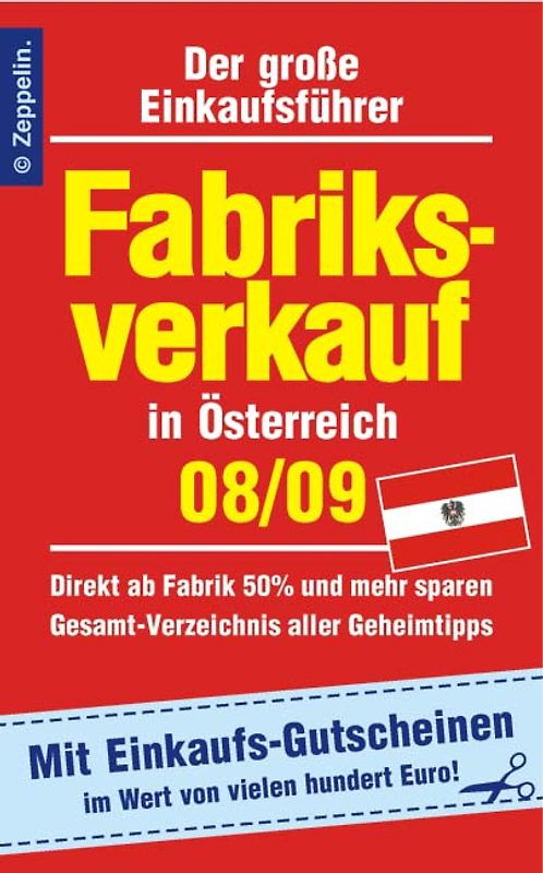 Fabriksverkauf in Österreich - 08/09