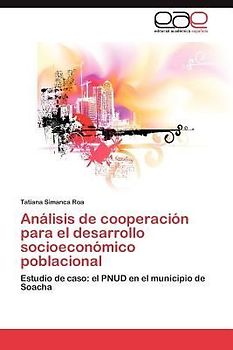 Análisis de cooperación para el desarrollo socioeconómico poblacional