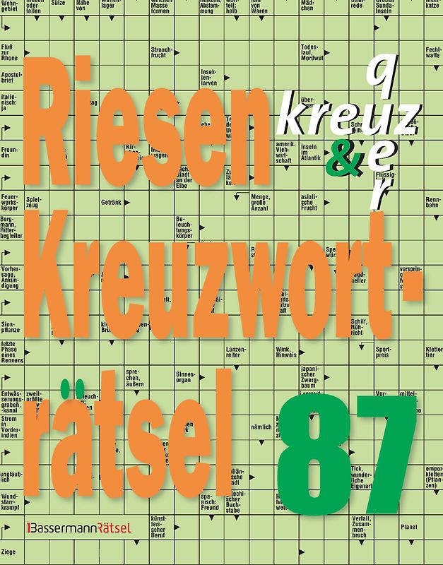 Riesen-Kreuzworträtsel 87 (5 Exemplare à 2,99 €)