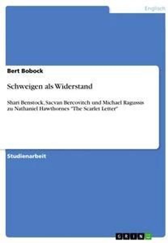 Schweigen als Widerstand