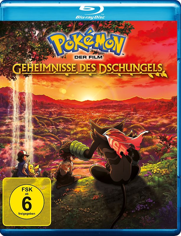 Pokemon-Der Film:Geheimnisse Des Dschungels Blu-ray Disc