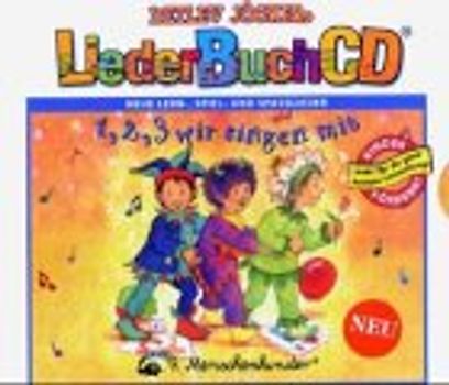 LiederBuchCD 1, 2, 3, wir singen mit