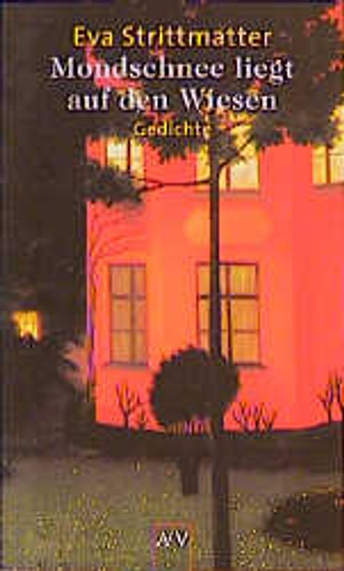 Mondschnee liegt auf den Wiesen