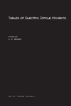 Tables of Electric Dipole Moments