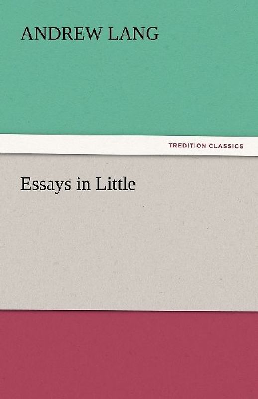 Essays in Little