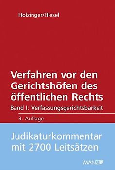Verfahren vor den Gerichtshöfen des öffentlichen Rechts