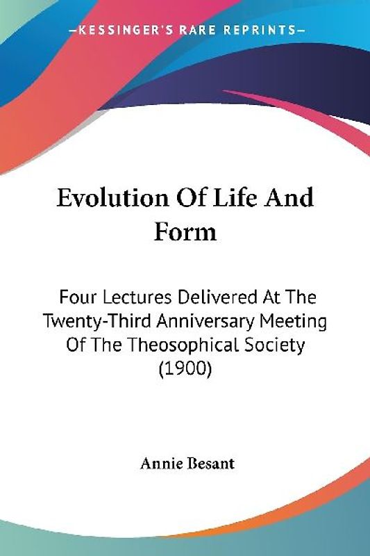 Evolution Of Life And Form