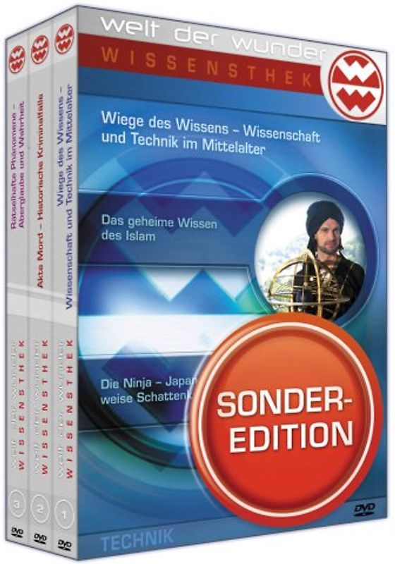 Welt der Wunder - Wissensthek (3DVD) DVD