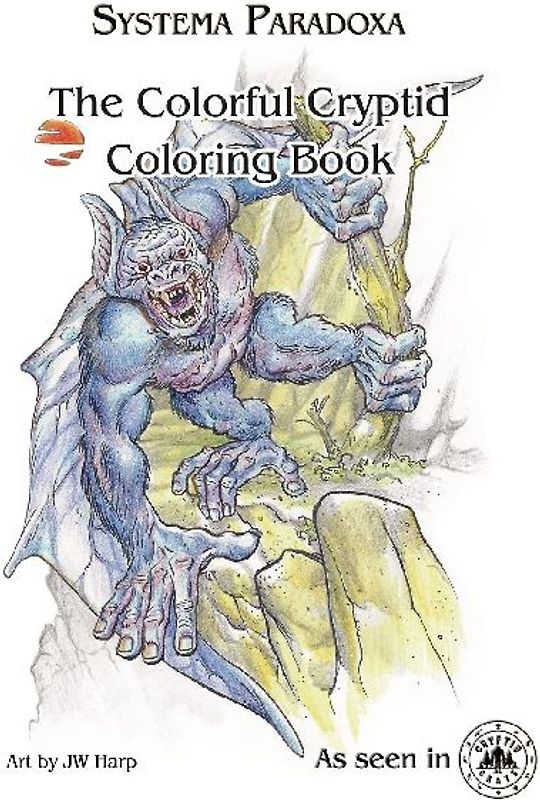 The Colorful Cryptid Coloring Book