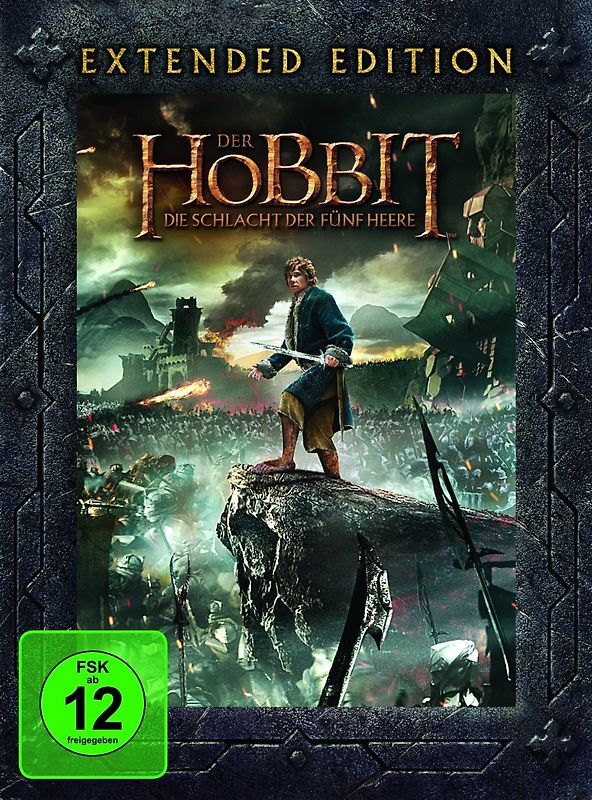 Der Hobbit: Die Schlacht der fünf Heere [Extended Edition, 5 DVDs] DVD