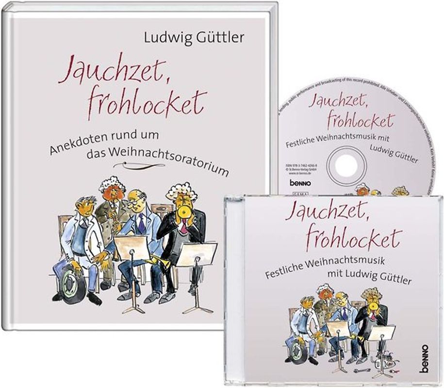 Geschenkbuch »Jauchzet, frohlocket« mit CD