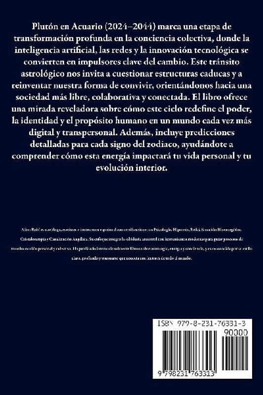 Plutón en Acuario (2023-2044)