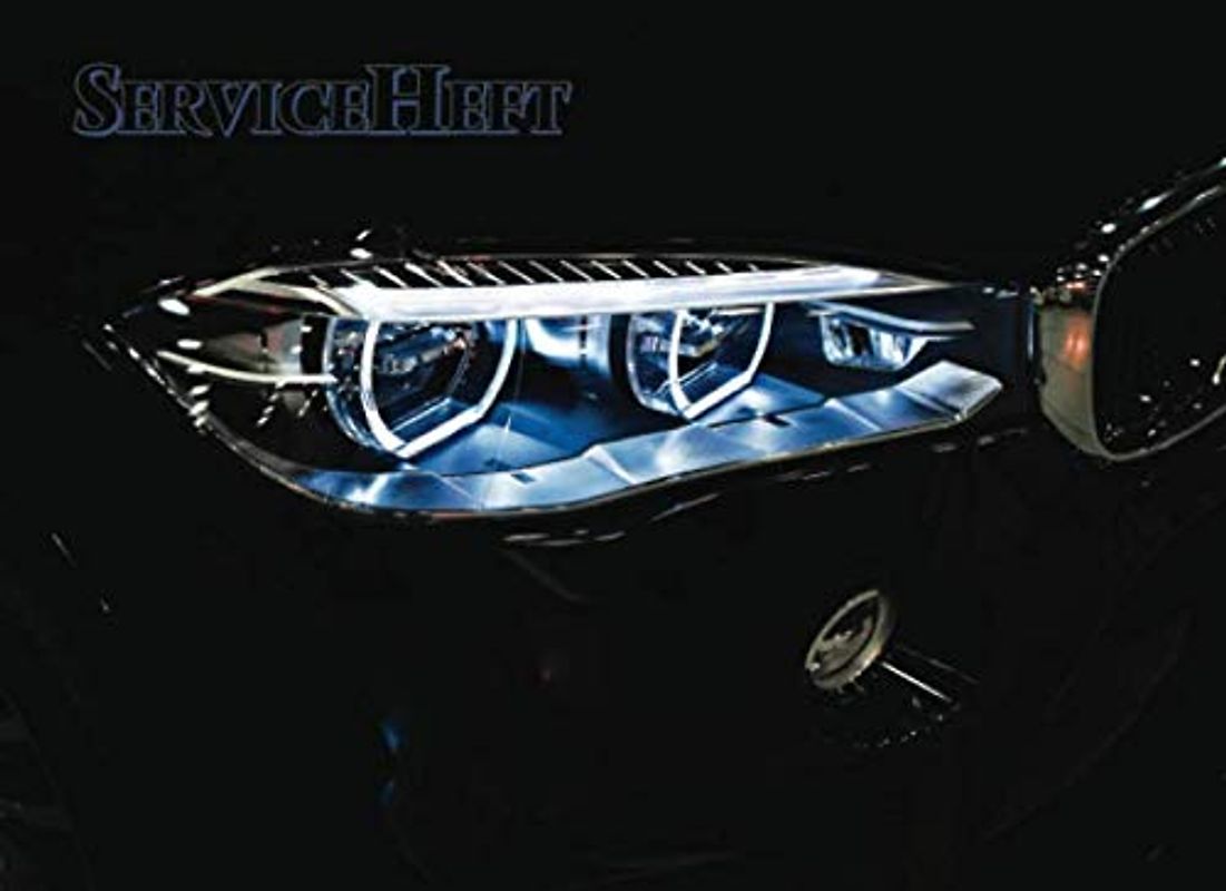 Serviceheft: Ideal für alle Fahrzeuge und Marken (PKW, LKW, KFZ, Motorrad, Traktor) | Querformat | Autofront