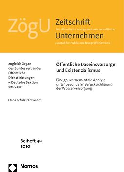 Öffentliche Daseinsvorsorge und Existenzialismus