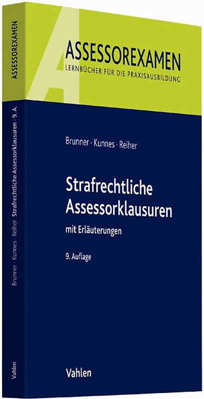 Strafrechtliche Assessorklausuren