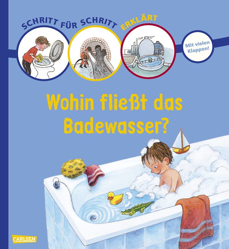Schritt für Schritt erklärt: Wohin fließt das Badewasser?