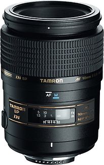 Tamron SP AF 90 mm F2.8 Di Macro 1:1 55 mm Objectif (adapté à Nikon F) noir