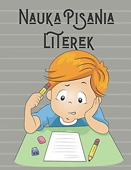 Nauka Pisania Literek:: Zeszyt dla dzieci do nauki pisania literek. Zeszyt w linie z kropkami.: 100 Stron,