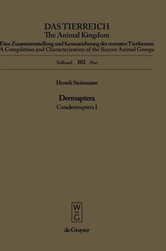 Dermaptera. Catadermaptera I