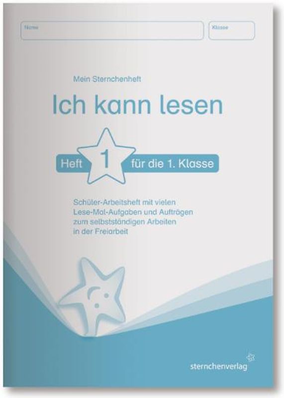 Ich kann lesen 1 - Schülerarbeitsheft für die 1. Klasse