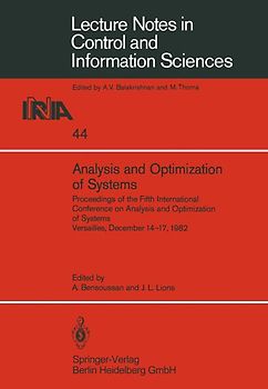 Analysis and Optimization of Systems