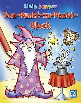 Mein bunter Von-Punkt-zu-Punkt-Block