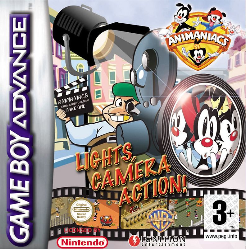 Animaniacs: Lights, Camera, Action Nintendo Game Boy Advance