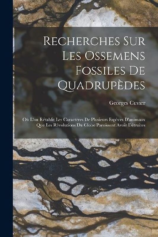 Recherches Sur Les Ossemens Fossiles De Quadrupèdes: Où L'on Rétablit Les Caractères De Plusieurs Espèces D'animaux Que Les Révolutions Du Globe Paroi