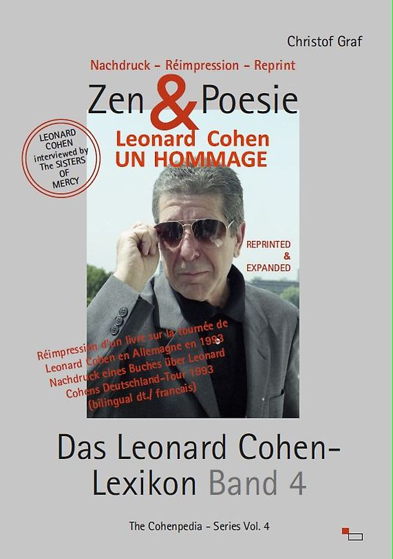 Zen & Poesie - Das Leonard Cohen Lexikon Band 4, The Cohenpedia - Series Vol. 4