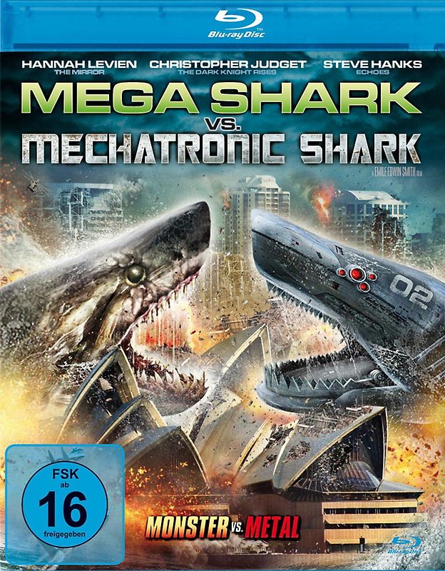Mega Shark vs. Mechatronic Shark Blu-ray Disc