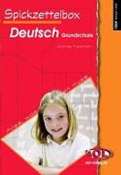 Spickzettelbox Deutsch Grundschule