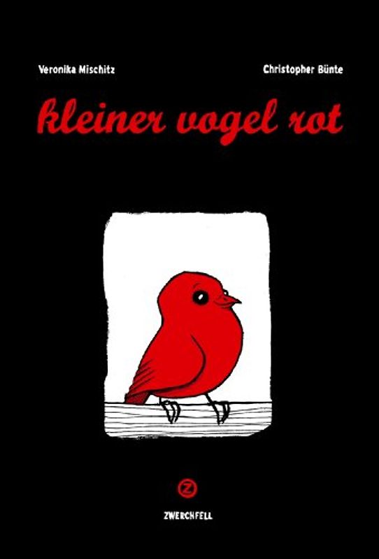 kleiner vogel rot