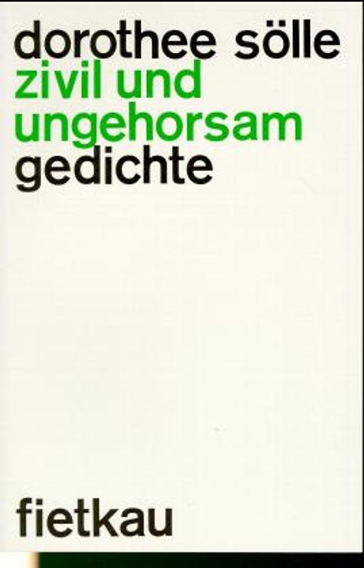 Zivil und ungehorsam