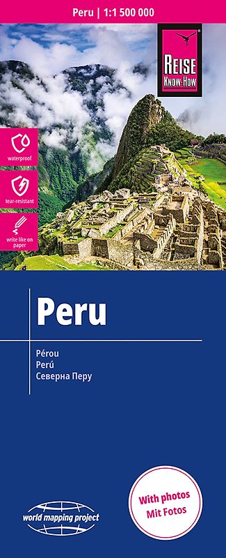 Reise Know-How Landkarte Peru (1:1.500.000)