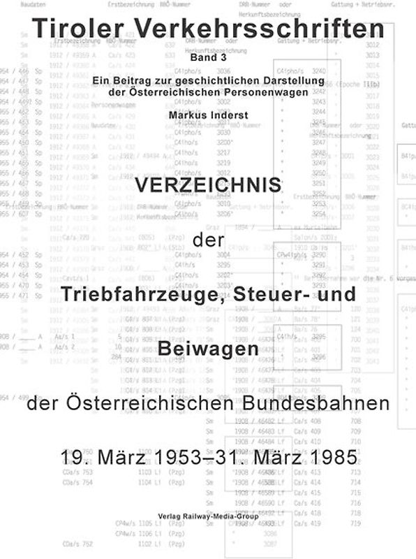 Tiroler Verkehrsschriften, Band 3