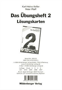 Das Mathebuch - Ausgabe für Baden-Württemberg /Berlin /Brandenburg... / Das Mathebuch - Ausgabe für Baden-Württemberg /Berlin  /Brandenburg... / Das Übungsheft 2