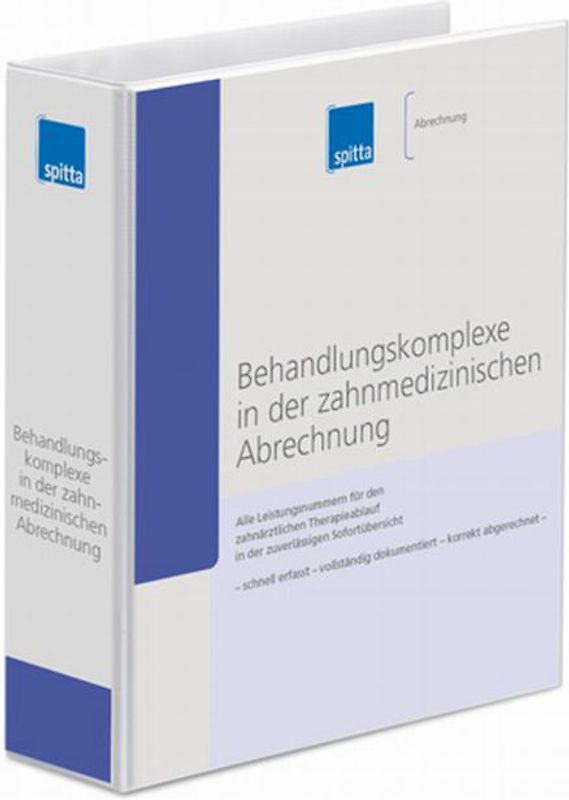 Behandlungskomplexe in der zahnmedizinischen Abrechnung