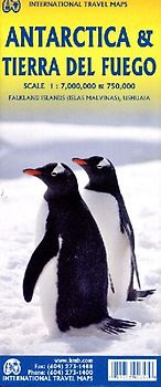 Topographische Karte Antartica