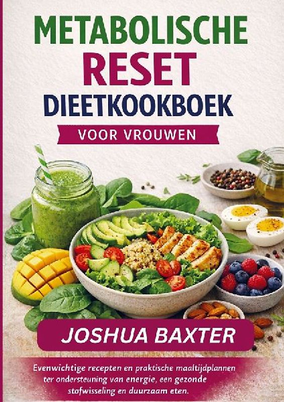 METABOLISCHE RESET DIEETKOOKBOEK VOOR VROUWEN