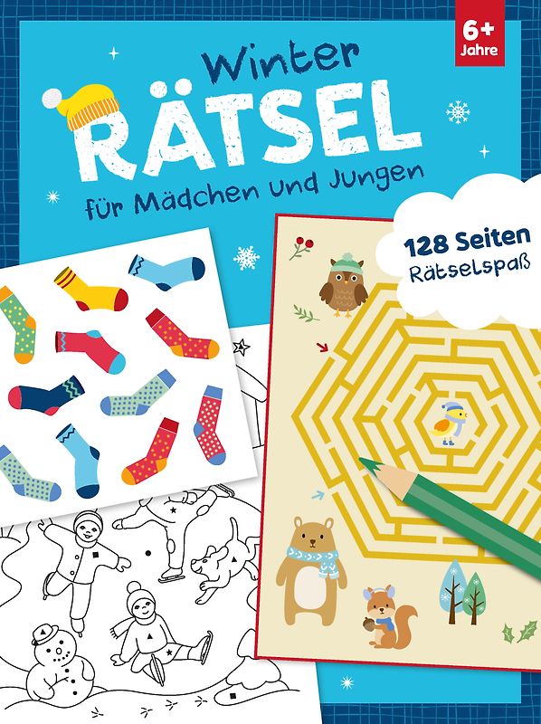 Winterrätsel für Jungen und Mädchen