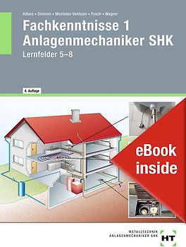 eBook inside: Buch und eBook Fachkenntnisse 1 Anlagenmechaniker SHK