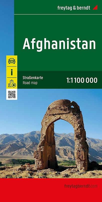 freytag & berndt Straßenkarte Afghanistan 1:1,1 Mio.