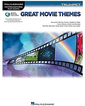 Great Movie Themes - -For Trumpet- (Book & Online Audio): Play-Along, Sammelband, Download (Audio) für Trompete: For Trumpet Instrumental Play-Along (Hal Leonard Instrumental Play-along)