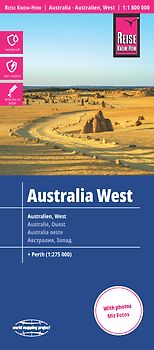 Reise Know-How Landkarte Australien, West / Australia, West (1:1.800.000)