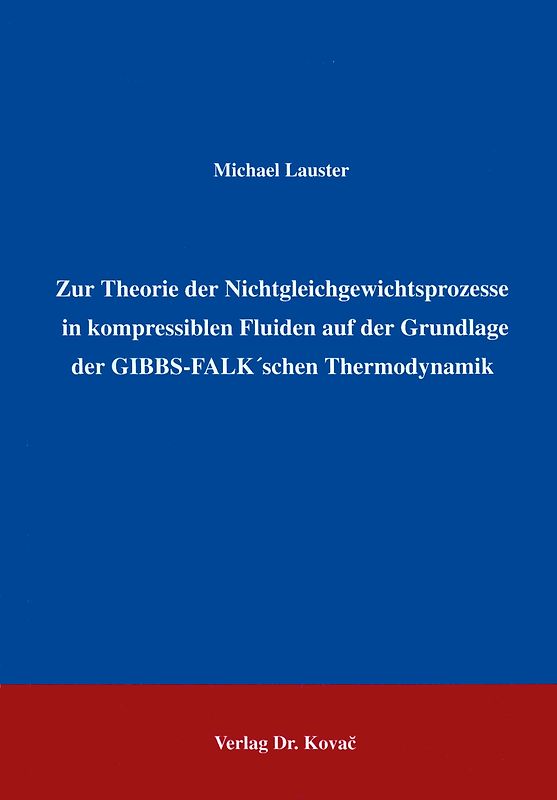 Zur Theorie der Nichtgleichgewichtsprozesse in kompressiblen Fluiden auf der Grundlage GIBBS-FALK'schen Thermodynamik