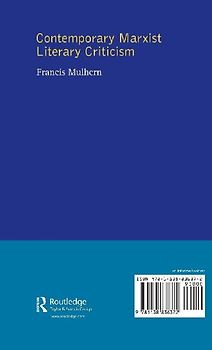 Contemporary Marxist Literary Criticism