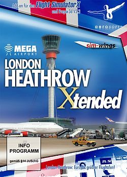 Flight Simulator X: Mega Airport London Heathrow 2013 [Add-On] PC Spiele