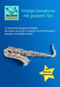 Vintage-Saxophone mit grossem Ton